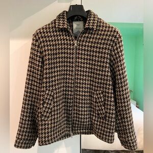Wax London Houndstooth Coach Jacket